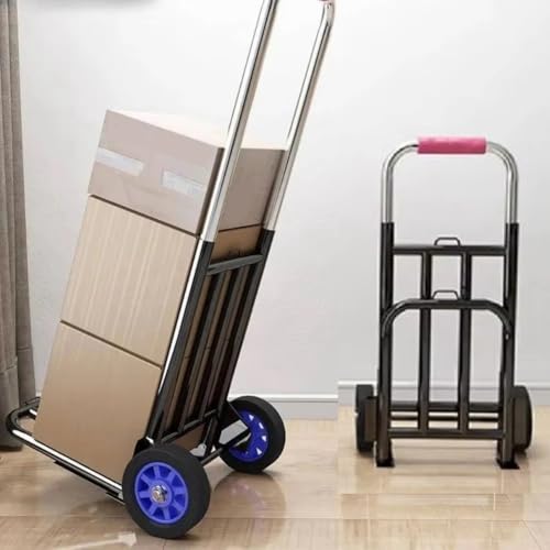 Carro plegable multiuso ajustable para carga pesada miniatura 6