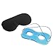 Produktbild Sharplace (2 Stück Packung) Gel Augenmaske Schlafmaske Entspannungsmaske Kühlmaske + Schwarz Schlafmaske Set