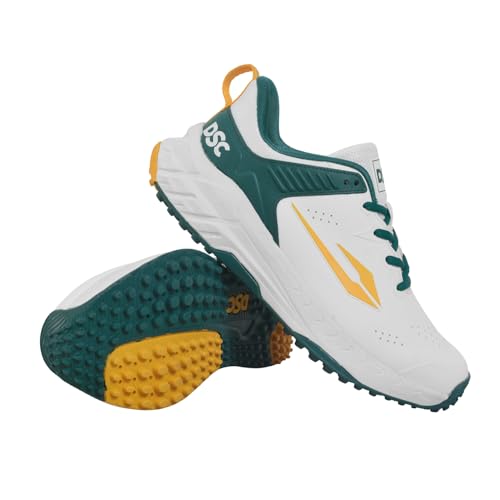 Image of DSC Endgame Cricket Shoes with Durable Rubber Studs; Professional Cricket Footwear for Batting, Bowling, and Fielding