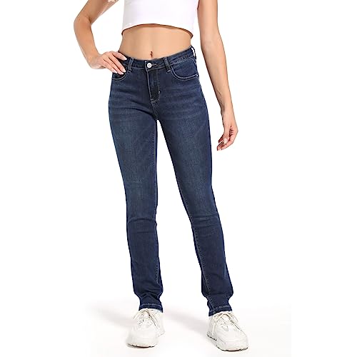 Jeans for Women High Waisted Soft Stretchy Denim Pants Slim Fit Butt Lifting Comfy Classic Jeans