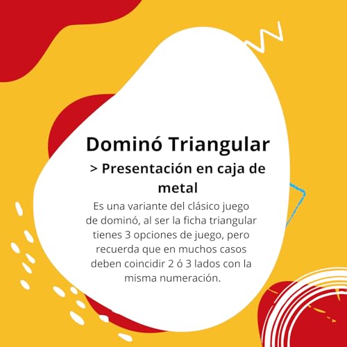 Miniatura 5 de Cayro - Dominó Triangular - Juego de Mesa de Estrategia y Puntuación - Fichas Triangulares con 3 Opciones de Juego - Diversión en Familia - Fomenta el Pensamiento Lógico - 2-4 Jugadores