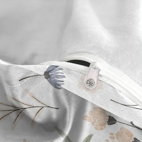 Linge de lit 140x200cm style aquarelle pour chambre simple - 8