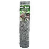 Mat Midwest 308427B 36-Inch-by-150-Foot 1-Inch Mesh 20-Gauge Hexagonal Poultry Netting