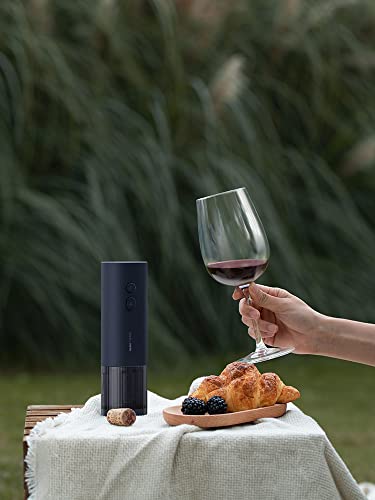 HOTO Cavatappi Elettrico - Apribottiglie Automatico In 10 Secondi | Tagliafoglie Nascosto | Regalo Vino - Foto 10