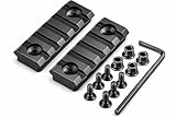 Gotical 5 Slots Aluminum Key mod Rail Section for Key mod Five Slots Key mod Rail Picatinnii Rail Section (5 Slots Keymod Rails)