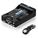 Produktbild HDMI auf Scart Adapter, mit Netzkabel, Adapter, HDMI-Eingang, HDMI-Eingang, Scart-Ausgang, Composite-Video und HD-Audio, für Sky HD Blu Ray Apple TV PS3 TV CR