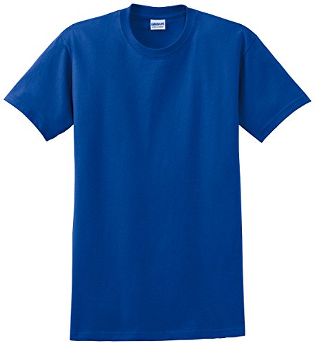 Gildan Mens Heavy Cotton Short Sleeve T Shirt (M) (Royal)