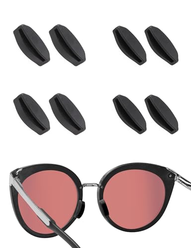 Acefrog 2 pares de almohadillas de nariz mejoradas para Oakley Top Knot OO9434 OX3238, HSTN, Side Swept OO9445, Spindrift OO9474 OX8176, Wildrye, Sielo Sunglass, repuesto de pieza de nariz a presión