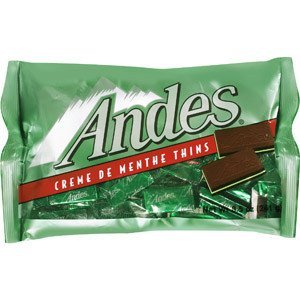 Andes, Creme De Menthe Thins Candy, 8.5oz Bag (Pack of 4)