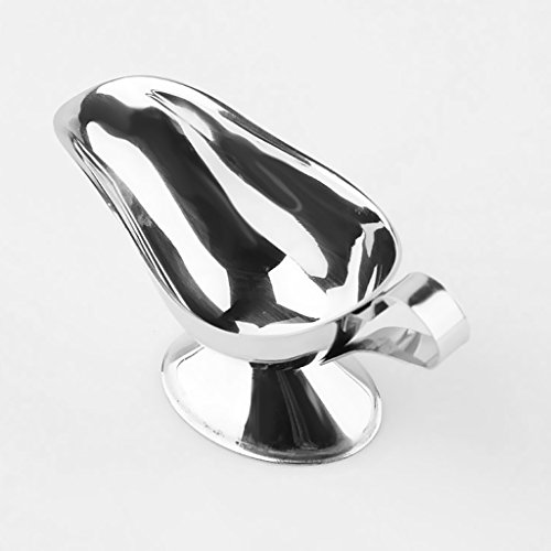 Fityle – Jarra de molhos de aço inoxidável, jarra de molho de metal para molho, molho, prata, 3 tama