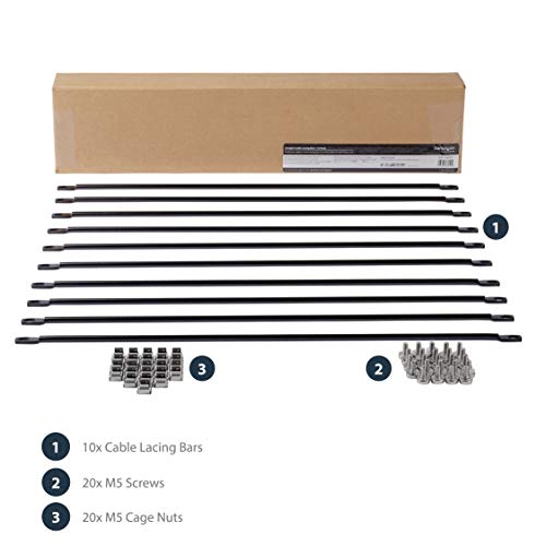 Barre de gestion de câbles horizontale pour rack serveur - StarTech.com CMLB10 - 5