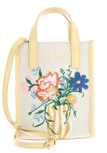 Mini sac à icônes florales en toile brodée pour exprimer votre style romantique unique