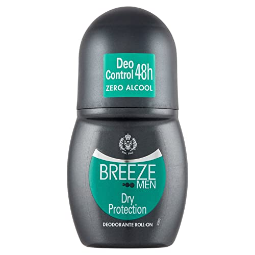 BREEZE | Desodorante Roll On Dry Protection, Breeze Men, 1 x 50 ml