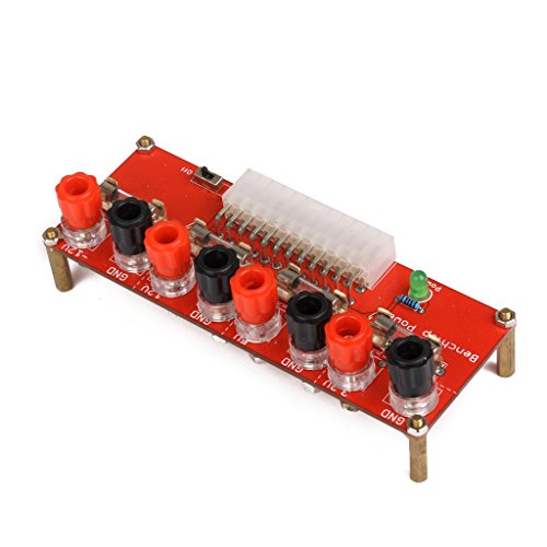 24Pins ATX Benchtop Power Board Computer Power Supply Breakout Adapter