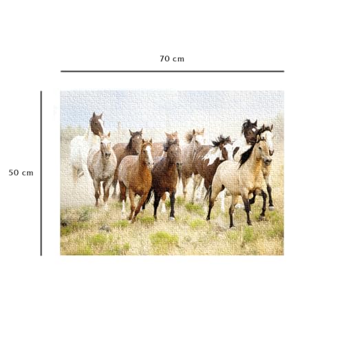 Puzzle 1000 pièces : Chevauchée du désert Ravensburger Nathan - vue 7