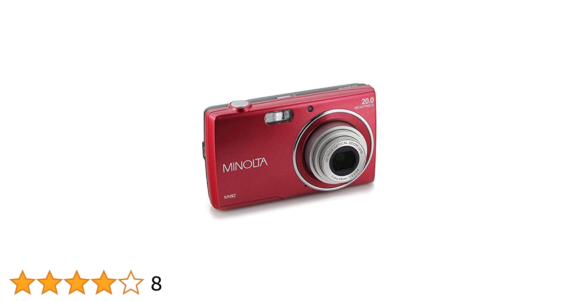 Amazon.com : Minolta 20 Mega Pixels Digital Camera, 5X