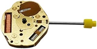 日本Miyota 20用、2ピン用、バッテリーなし、調整ステム付き、クォーツ時計ムーブメント