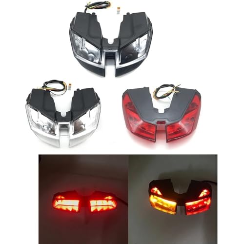 Lámpara trasera para Hypermotard 950 que soluciona fallos de giro 2