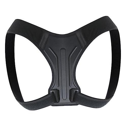 NOLITOY Belt Holder Hunchback Brace for Posture Adjustable Posture Brace Posture Trainer Shoulder Belt Upper Brace Posture Harnesses Support Black