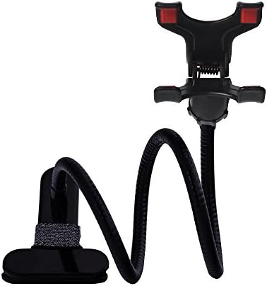 PYS 360 Degree Universal Flexible Long Arm Cell Phone Clip Holder Stand Lazy Bracket Mobile Stand for Bedroom Office Bathroom Kitchen Clip on Table Desk Bed for Iphone Samsung HTC Ect