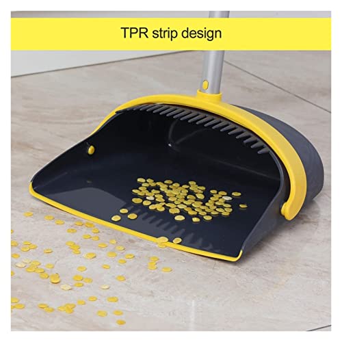 Kehrschaufel und Kehrschaufel mit langem Stiel und Besen, Kamm für drinnen und draußen, Haushalt, Küche, Besen und Kehrschaufel – Bild 5