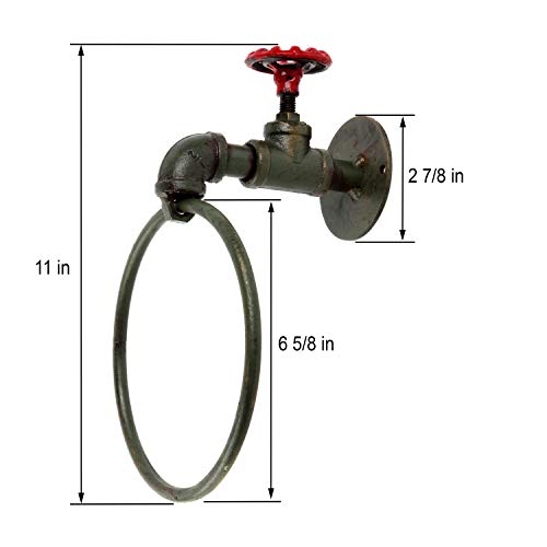 Wall Mount Spigot Towel Ring - Image 4