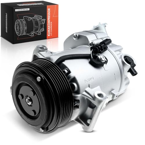 Frankberg Compresor de aire acondicionado con embrague Compatible con Astra J P10 Zafira Tourer C P12 Meriva B MPV S10 Zafira/Zafira Family B A05 Replace# 13414018incl. aceite premezclado