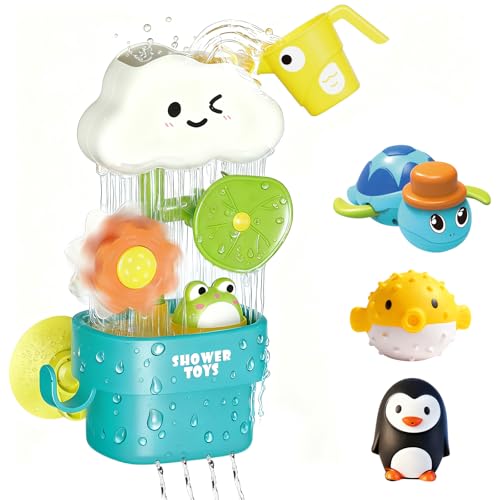 Sitodier Frog & Turtle Waterwheel Toy