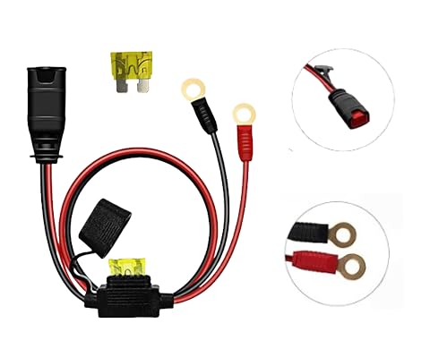Image of 4 Pack GC002 X-Connect fit for NOCO Battery Charger Accessories,Smart Batteries Trickle Charger Cable,M6 (1 /4in) XL Eyelet Terminal