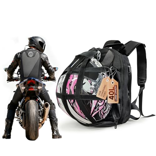 Moman BM1 Motorcycle Helmet Backpack
