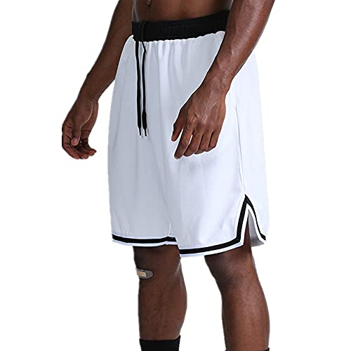 OPALOS 3 Pack Basketball Shorts for Men with Zipper Pockets,Active Athletic Shorts2