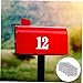 Gadpiparty Mailbox Number Stickers Set 5 Sheets of Reflective Numbers for outside Mailboxes Craft Projects Learning Tools