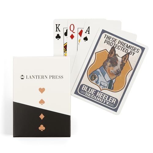 Baraja Póker Blue Heeler Security 52 Cartas
