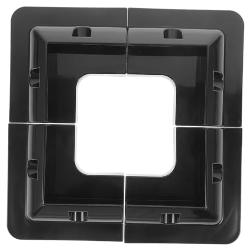 Support panneau solaire sans perçage noir UPKOCH pour fixation toit plat camping