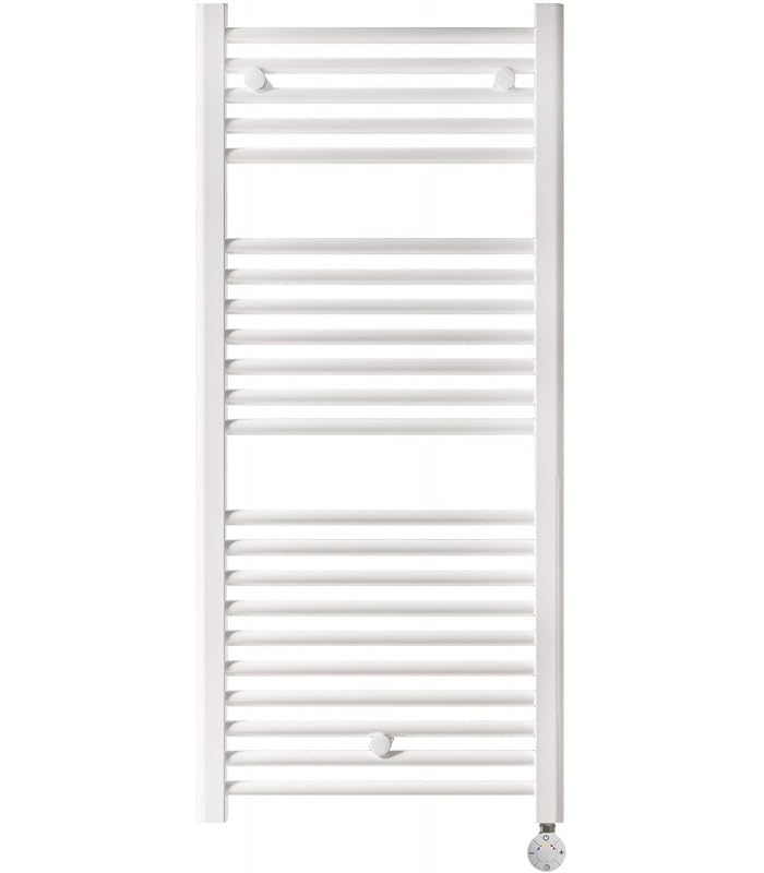 facula - Radiador Toallero Eléctrico Fluido Blanco Digital 600w
