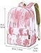 mygreen Canvas School Bag Backpack Girls, Ranibow Style Unisex Fashionable Canvas Zip Backpack School College Laptop Bag for Teens Girls Students
