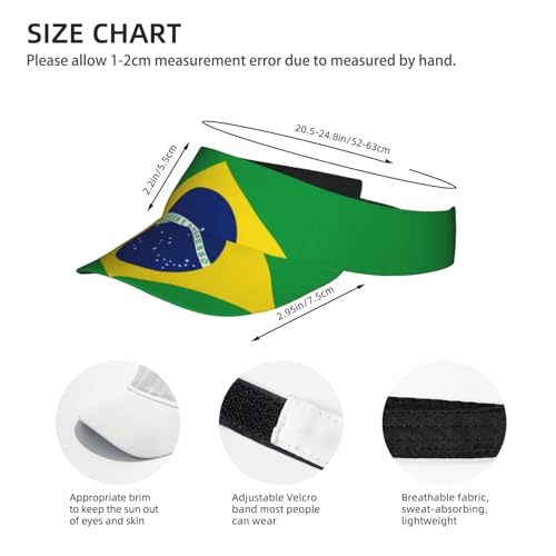 Visera con bandera nacional para deportes y playa miniatura 4