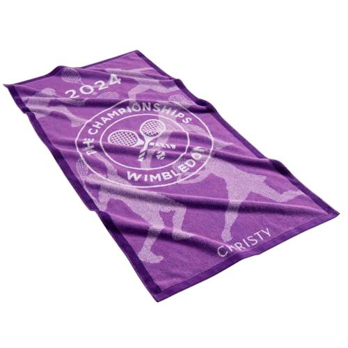 Wimbledon Christy 2024 on Court Women's Tennis Towel