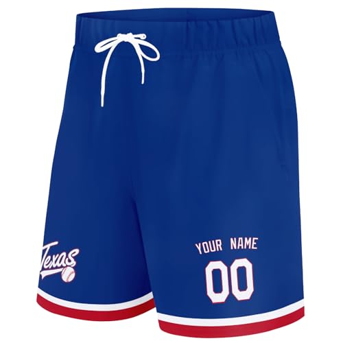 Image of ANTKING Swim Trunks Custom Name Number Beach Shorts for Men Youth Gifts
