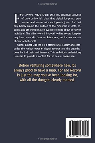 For The Record: How Records Are Used to Control Everyone, Everything, Everywhere