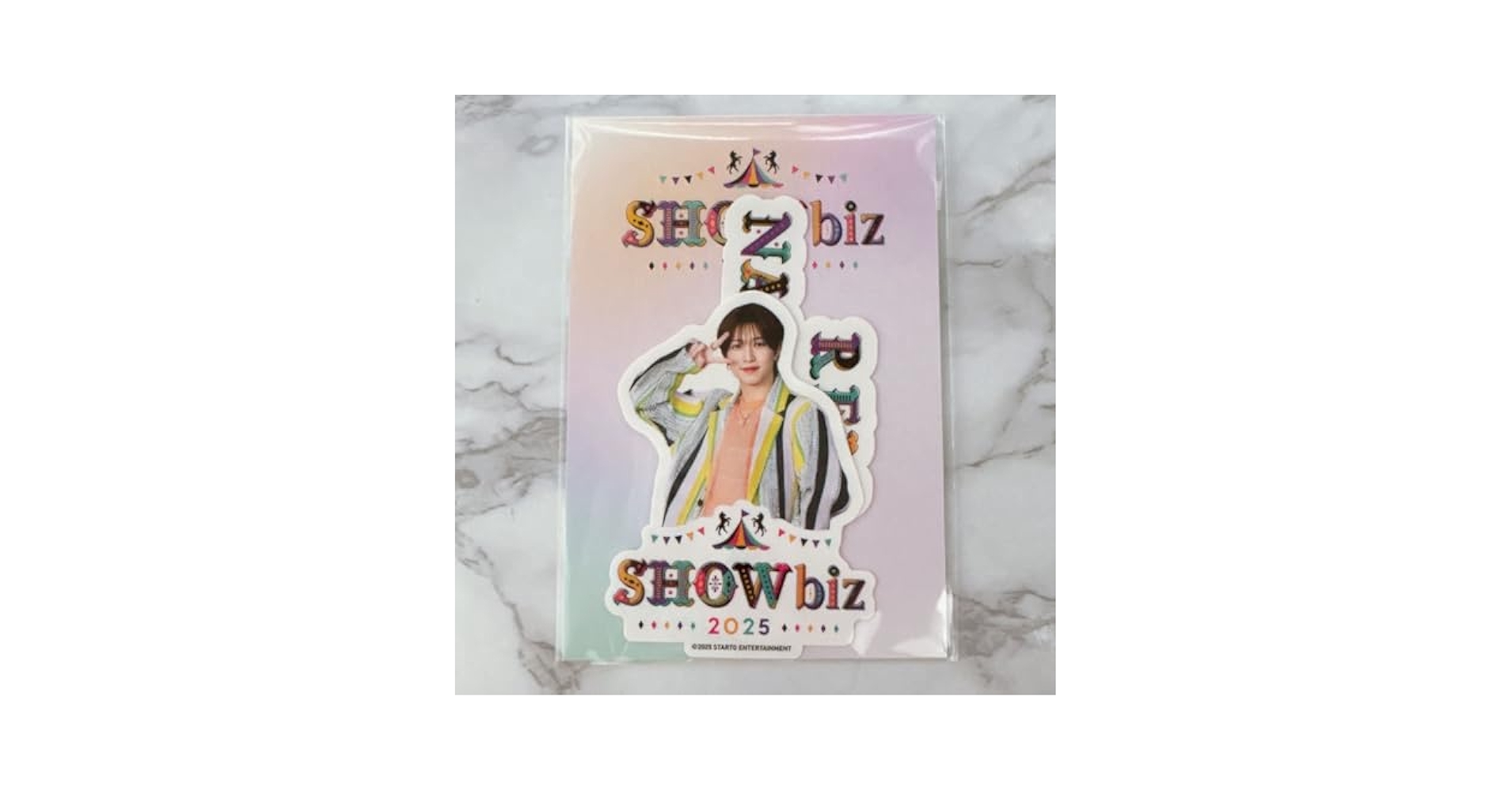 Amazon.co.jp: SHOWbiz 2025 7MEN侍 中村嶺亜 ステッカー : おもちゃ