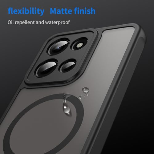 Image of Compatible with Moto G Play 2026 Case Cover,Compatible with MagSafe,Anti-Fall,Compatible with Motorola Moto G Power 2026 / Moto G 5G (2026) Cell Protective Phone Case Black