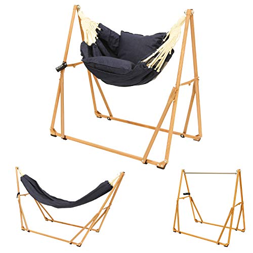 Revir Of River レビール オブ リバー レビール オブ リバー Revir Of River 3way ハンモック 自立式 スタンド フレーム クロス クッション セット チェア ハンガーラック 室内 インテリア ソファ フレームカラー ホワイトウッド クロスカラー ホワイト のレビュー