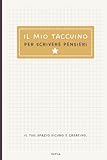 Taccuino Giallo per Strategie, Liste e Obiettivi: Pagine Quadretti con Riquadro per Schemi, To do, Progetti e Creatività