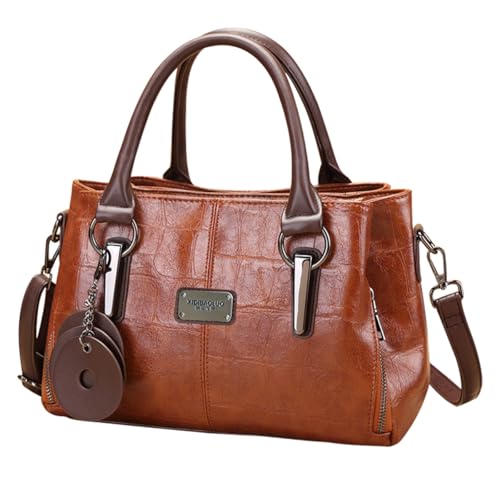 Ruvafeny Handbags and Purse for Women, Vegan Leather Tote Bag for Women with Compartments, Stylish Womens Shoulder Crossbody Satchel Bags for Work, Travel