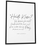 Papierschmiede® Bilder Home Kunstdruck mit Rahmen in A3 