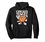 Photo Gallery cibo pollo nugget queen felpa con cappuccio Photo Gallery cibo pollo nugget queen felpa con cappuccio