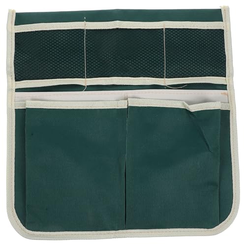 DOITOOL Garden Pouch, Foldable Portable Garden Kneeler Bench Kneeling Bag Gardening Tools Storage Stool Multiple Storage Pouch