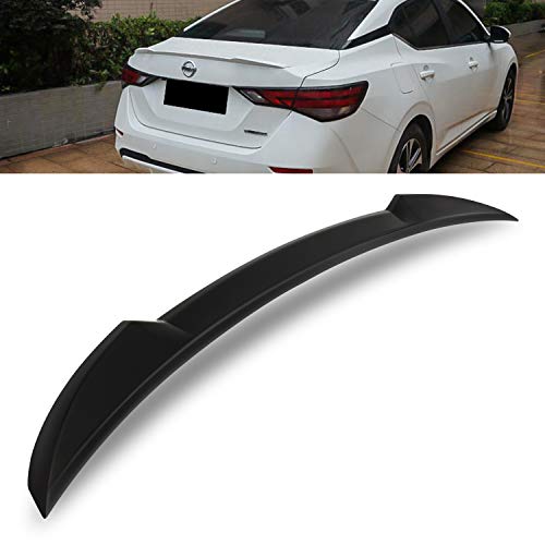Modifystreet For 2020-2021 Sentra Matte Black Rear Trunk Spoiler Wing