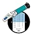 Vee Gee Scientific STX-3 Handheld Salinity Refractometer with ATC, Industrial-Grade, 0-100% Salinity Range, 1.000-1.070 Specific Gravity Range, 5-Year Warranty